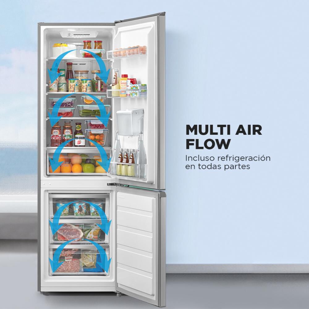 Refrigerador Bottom Freezer Midea MRFI-2760S349RW / No Frost / 262 Litros / A+ image number 7.0
