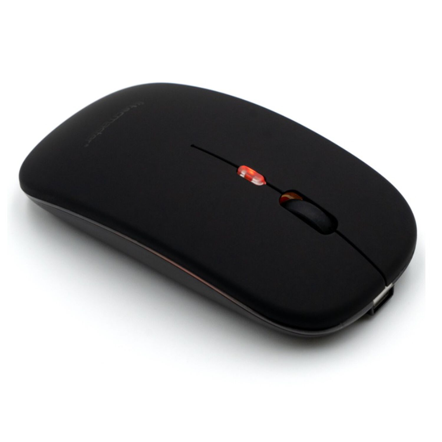 Mouse Dual Recargable Inal&aacute;mbrico Bluetooth Tecmaster Negro image number 1.0
