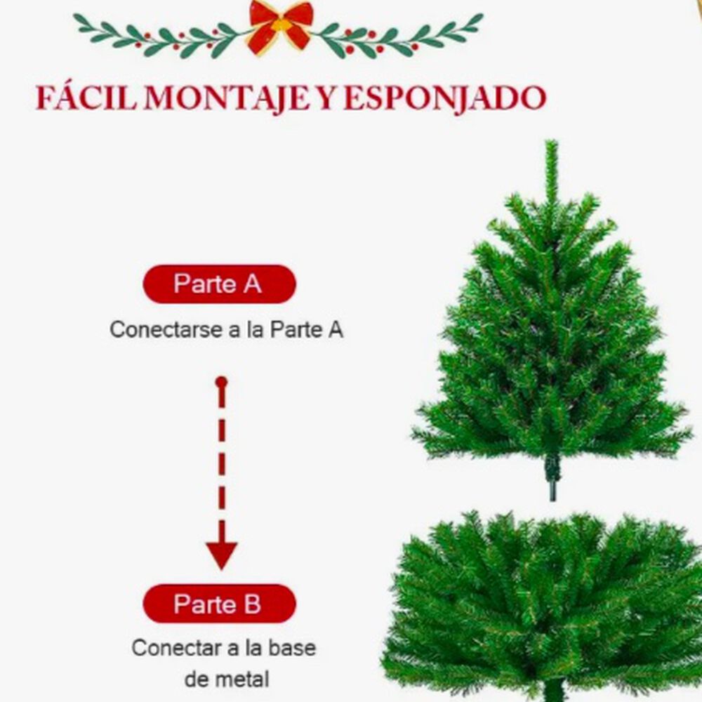 &Aacute;rbol De Navidad De 1 Metro 80 Cm image number 3.0