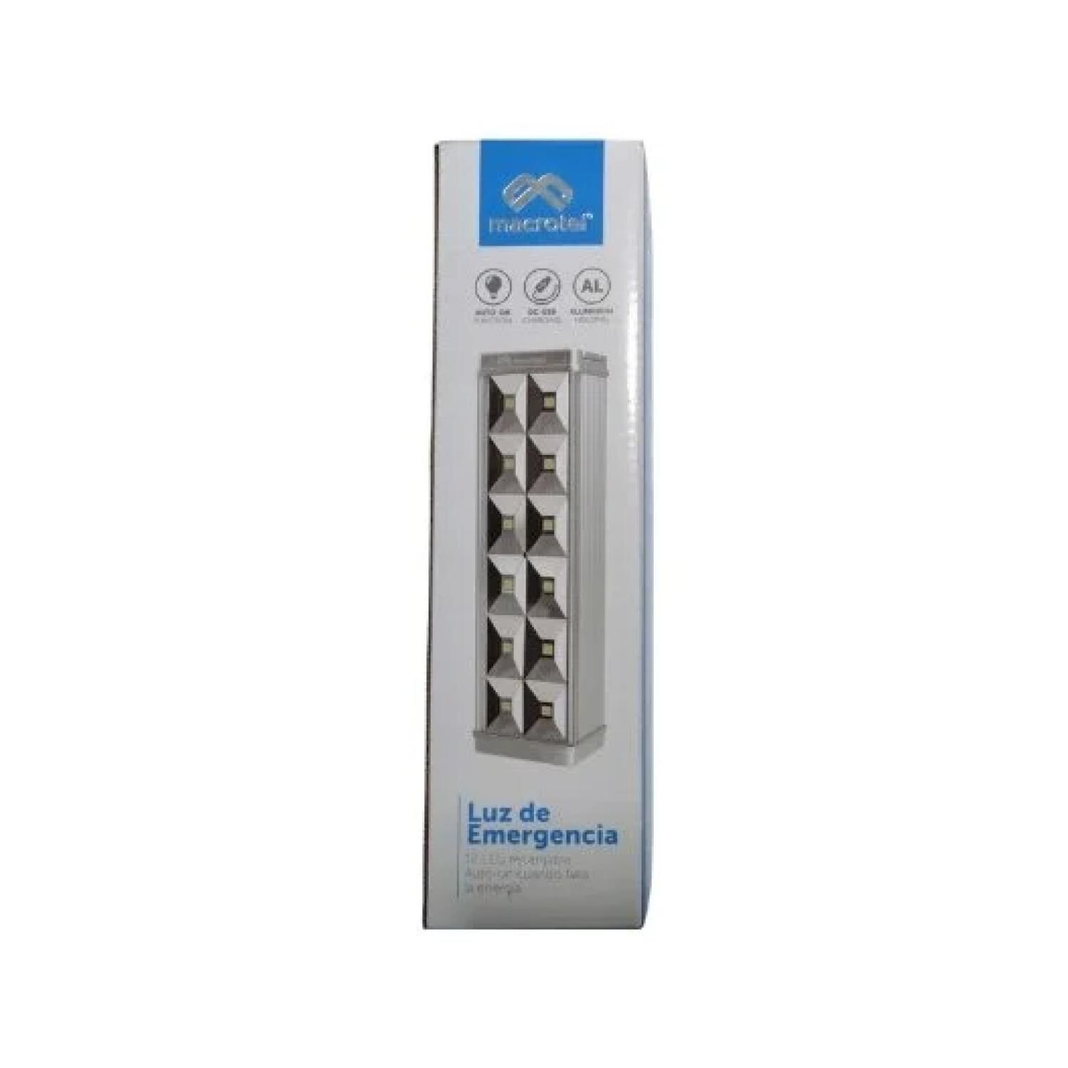 Lampara De Emergencia 12led 150lm 3w Recargable image number 2.0