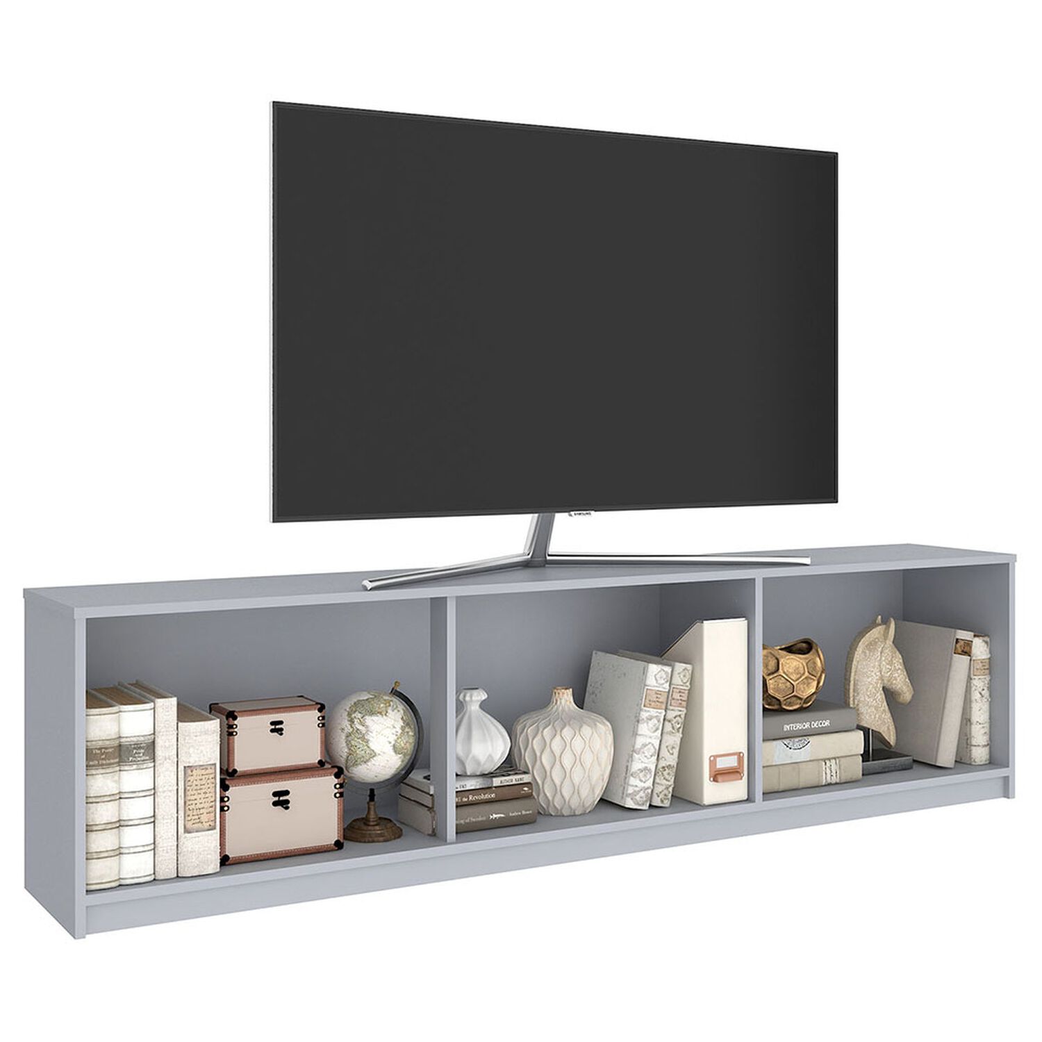Rack Vekka Home Smoke / 3 Puertas image number 2.0