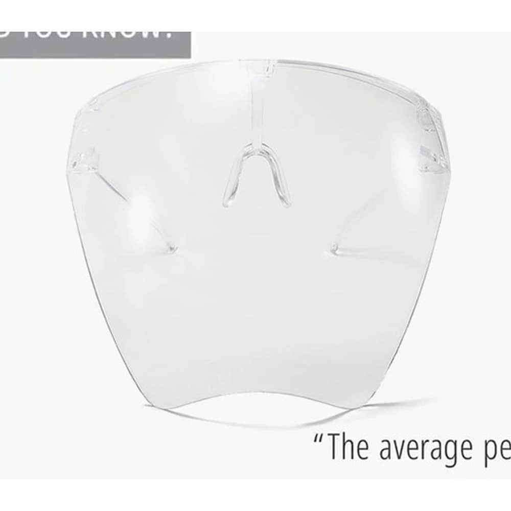 Escudo Rostro Completo Ni&ntilde;os Policarbonato Transparente image number 0.0