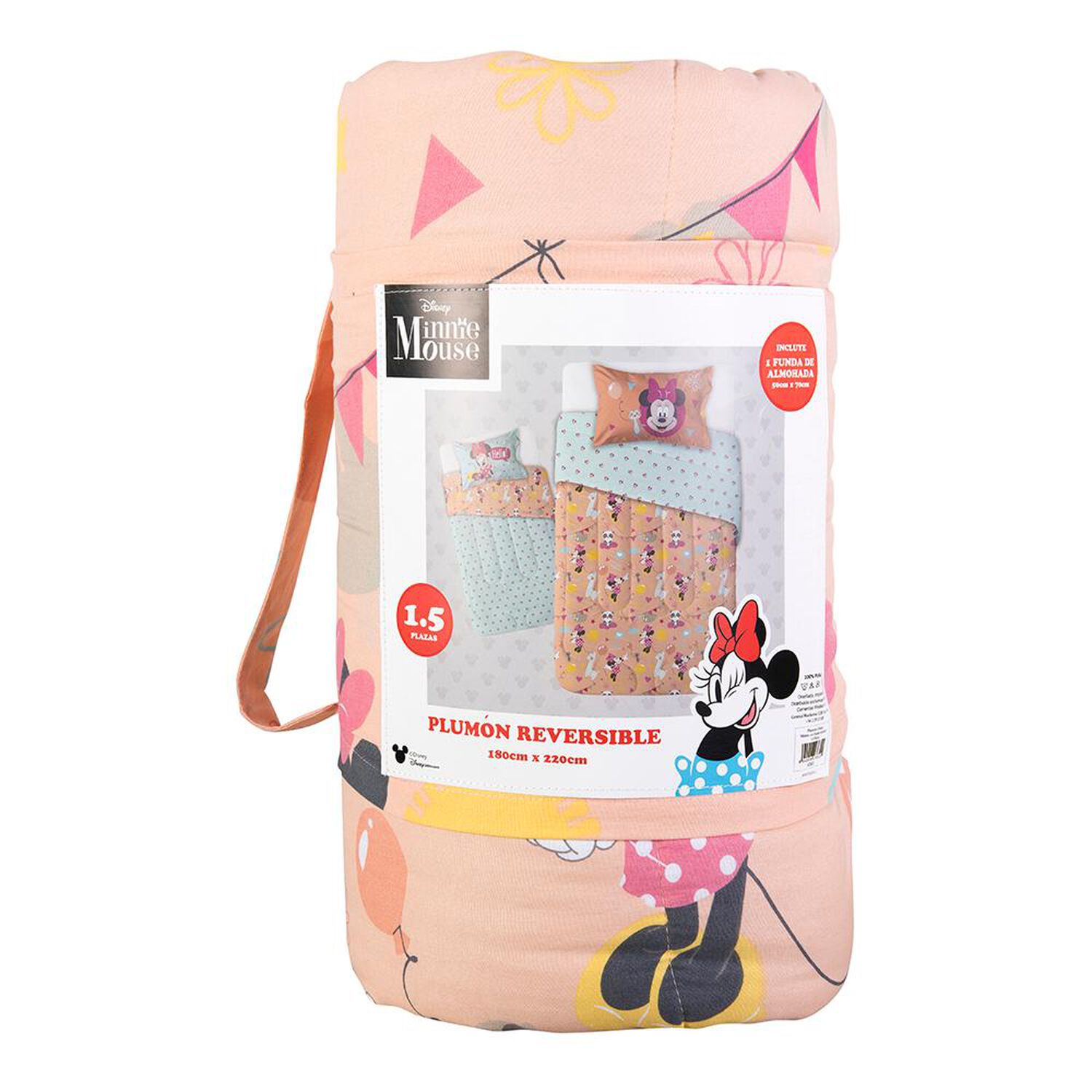 Plum&oacute;n Infantil Disney Minnie Animal / 1.5 Plazas image number 3.0
