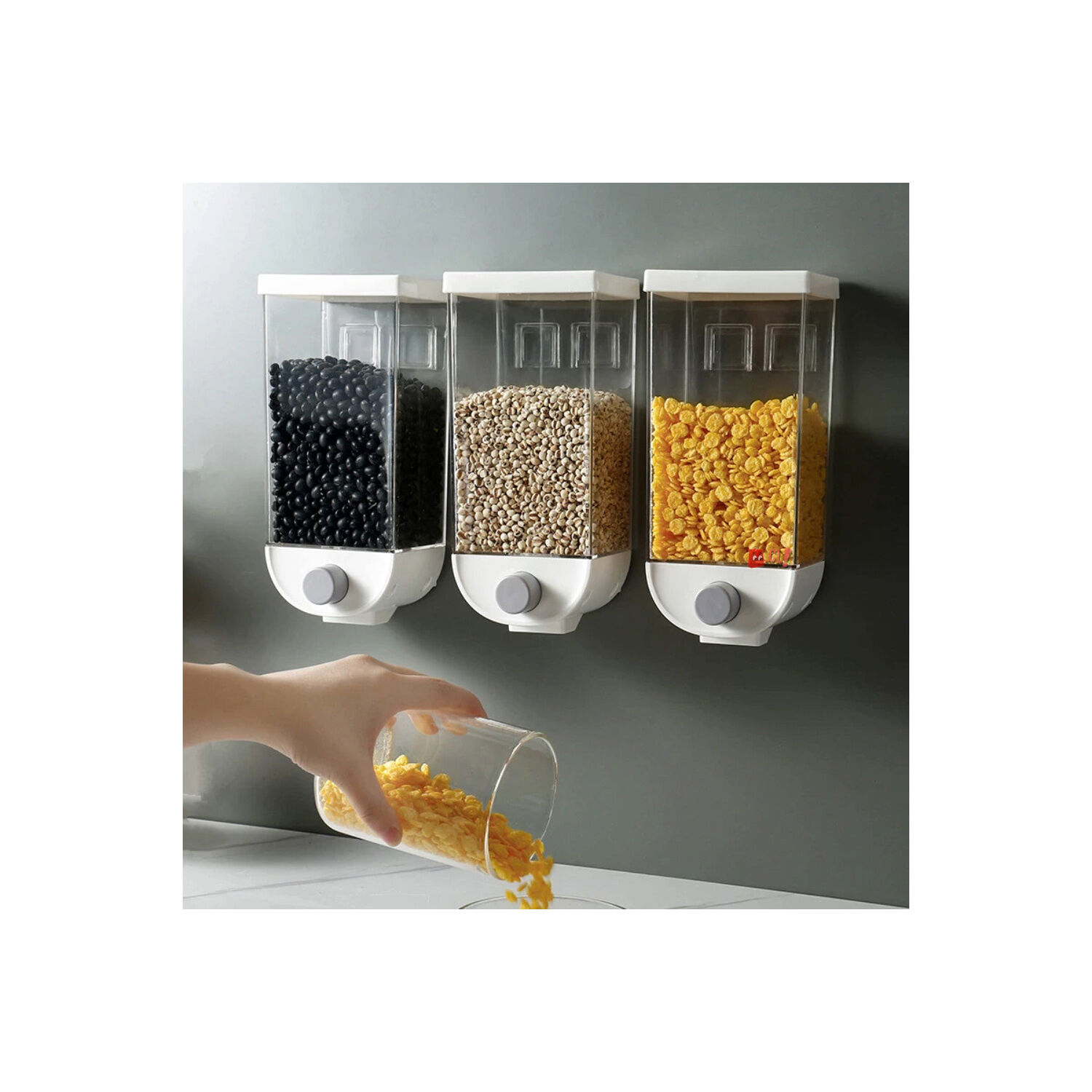 Dispensador De Cereal Y Semillas De Pared - Ps image number 1.0