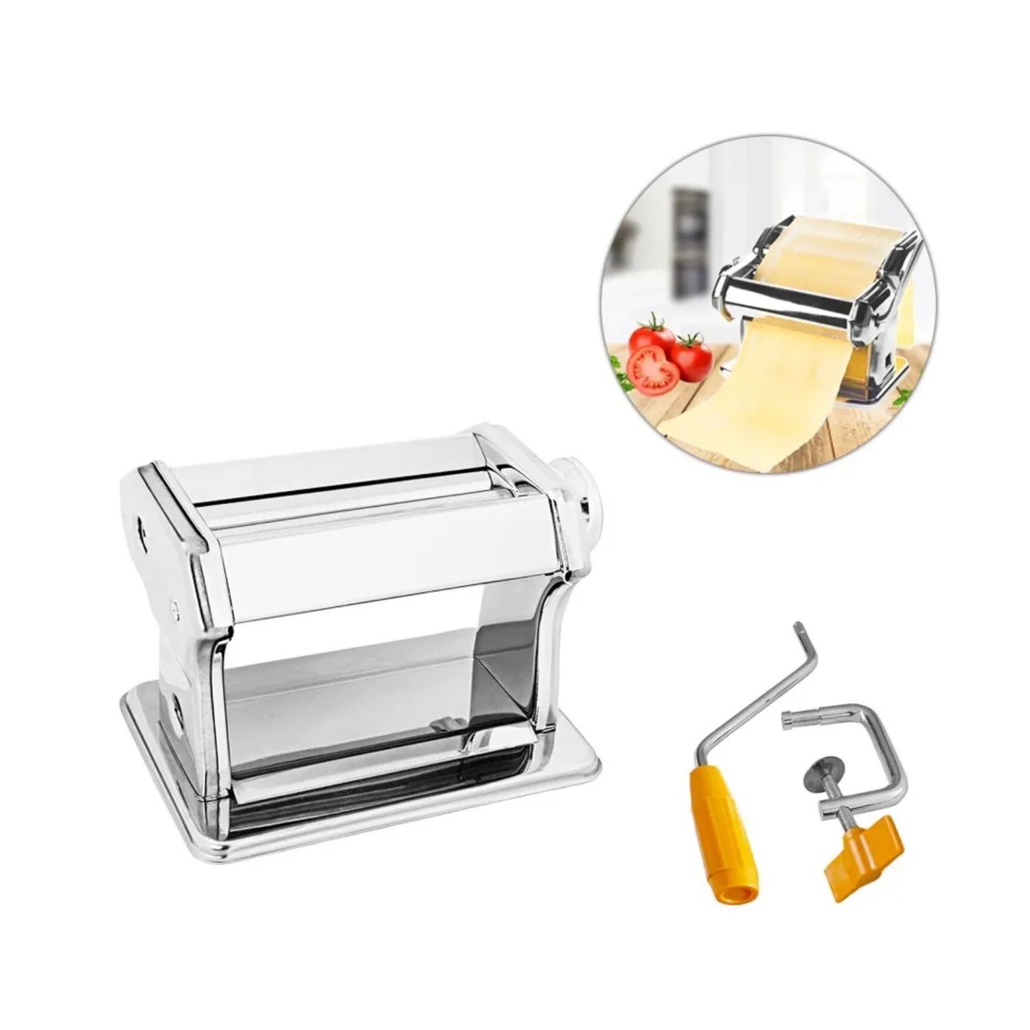 M&aacute;quina De Ravioles Manual 21cm Plata Ideal Cocina Gourmet image number 3.0