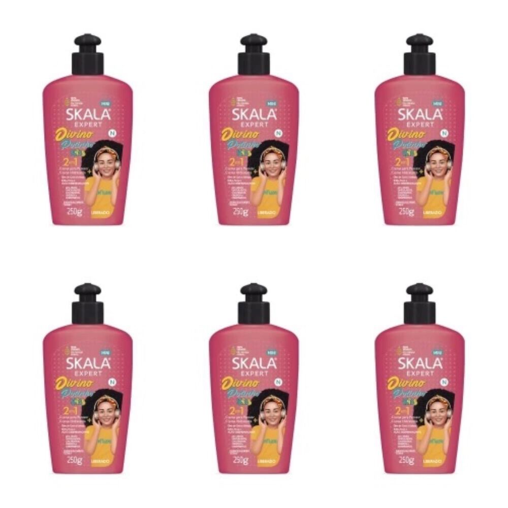 Crema Para Peinar 2en1 Kids Divino Potinho Skala Expert 250g image number 2.0