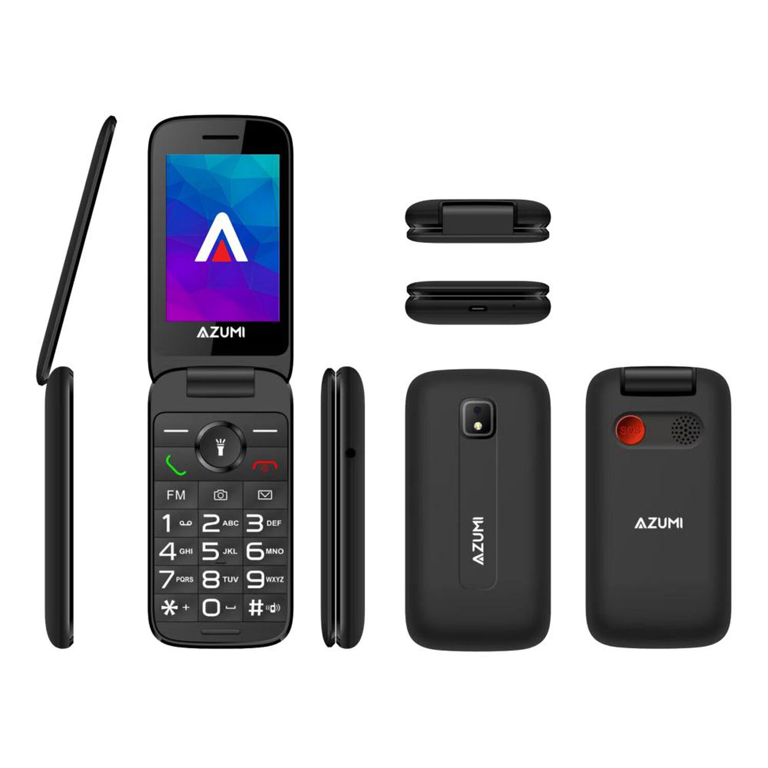 Celular B&aacute;sico Azumi AL35 / 128 MB / Claro image number 12.0
