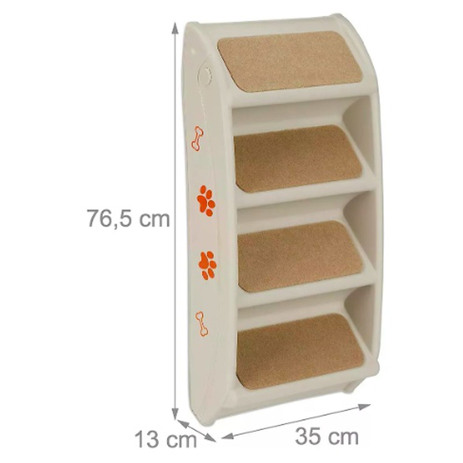 Escalera Plegable 4 Escalones Para Gatos Perros image number 3.0