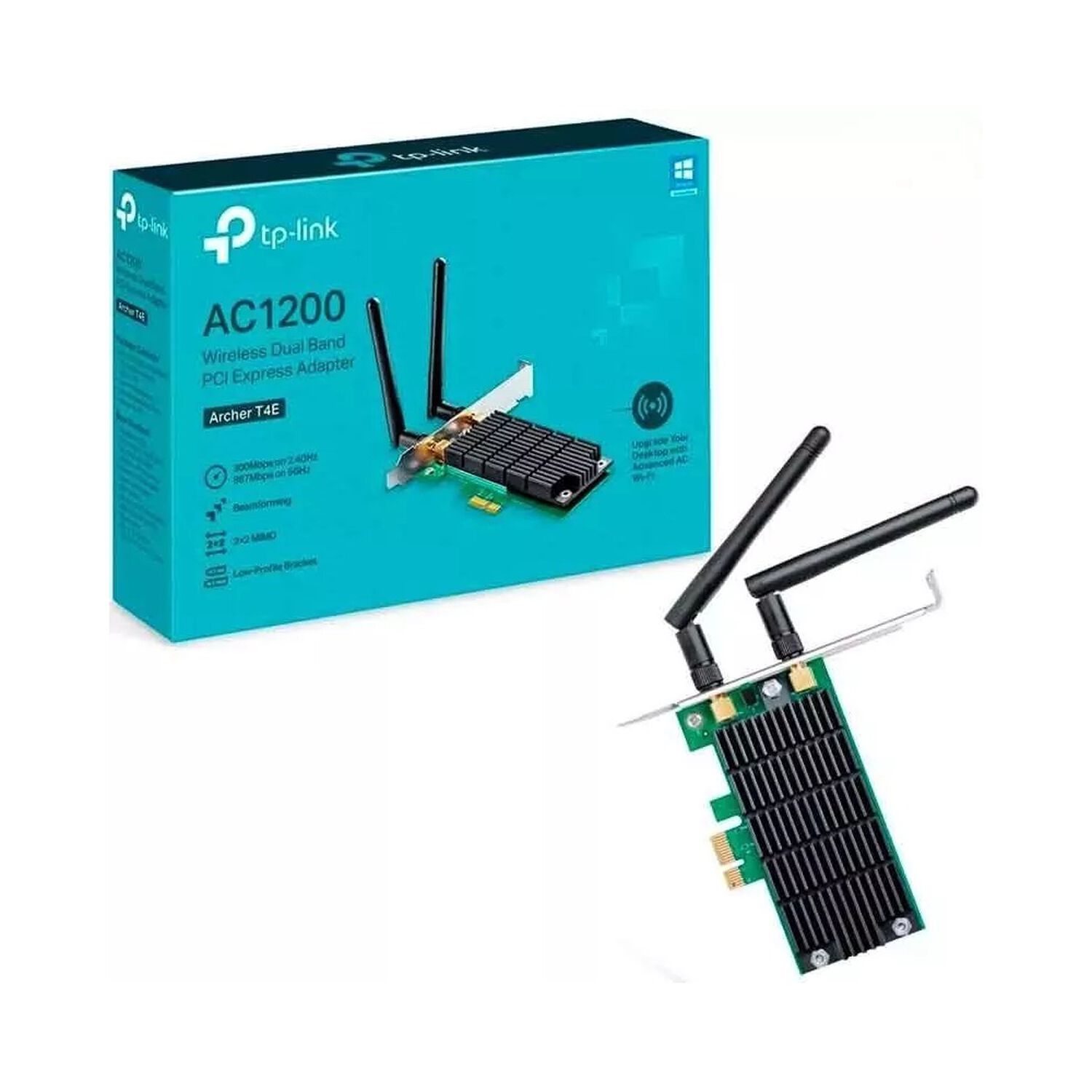 Adaptador Tarjeta Red Wifi Pci-exp Ac1200 Archer T4e Tp-link image number 4.0