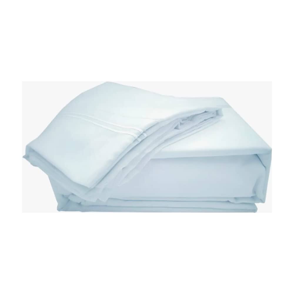 Juego De S&aacute;banas 1800 Hilos Celeste 2 Plazas image number 0.0