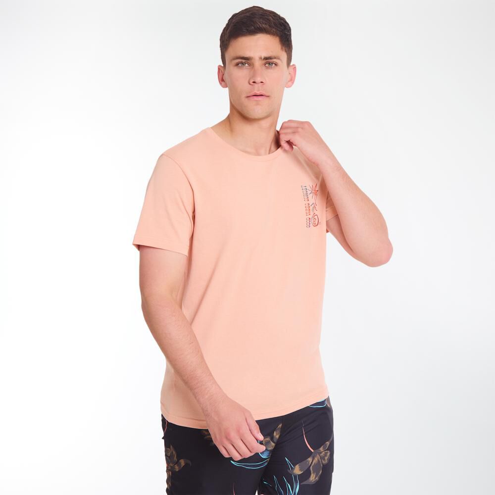 Polera Lisa Manga Corta Cuello Redondo Hombre Ocean Pacific image number 2.0