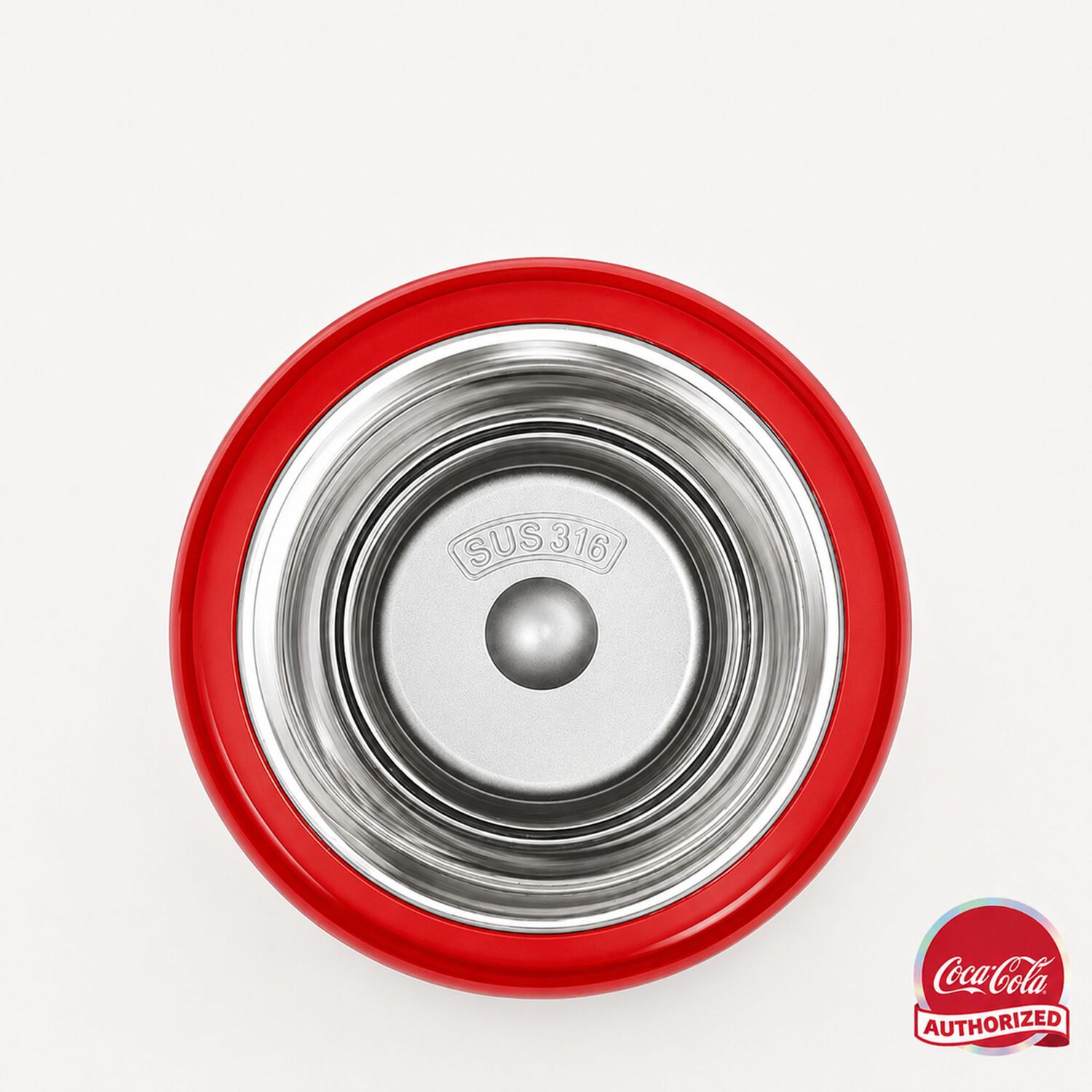 Vaso T&eacute;rmico Germ Coca-cola 1100ml Red Acero Inoxidable image number 2.0