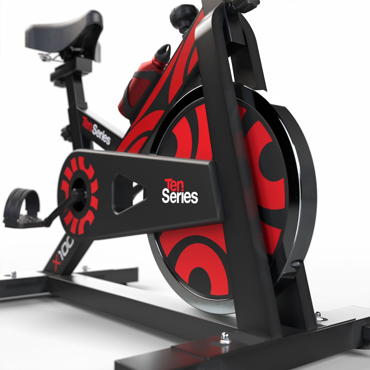 Bicicleta Spinning Ten Series X1000 Red image number 3.0