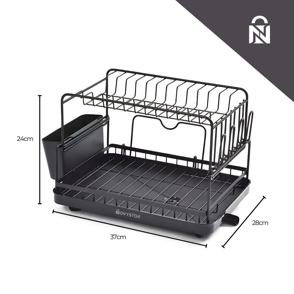 Secaplatos Escurridor Acero Inoxidable De 2 Niveles +drenaje image number 6.0
