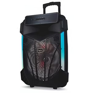 Parlante Karaoke 15 Rgb Recargable Micr&oacute;fono Bt15l Bluetooth