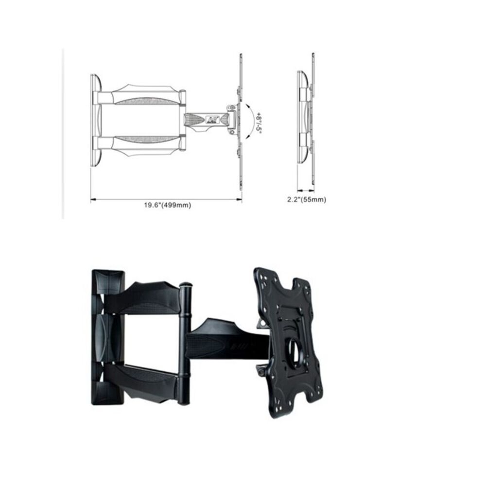 Base Soporte Tv Pared 3 Brazos Ajustable 32 A 55 Pulgadas image number 10.0