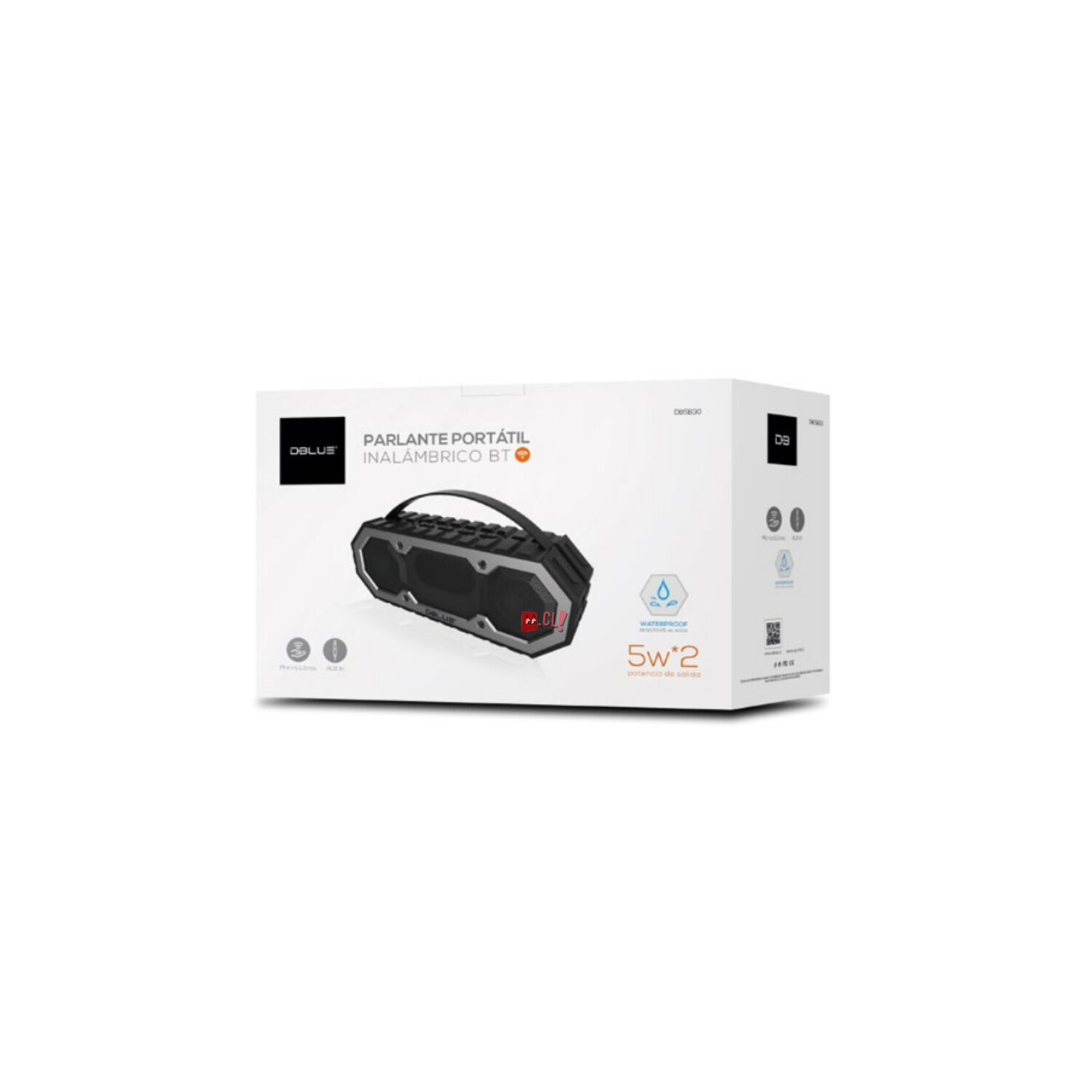 Parlante Port&aacute;til Bluetooth Resistente Al Agua 10w - Ps image number 1.0