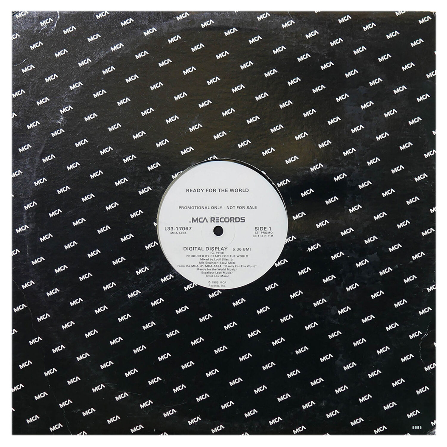 Ready For The World - Digital Display | 12" Maxi Single Usado image number 1.0