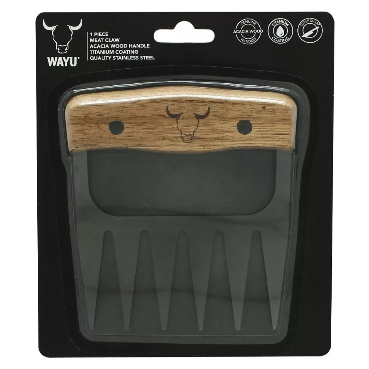 Garra Para Carne Wayu Meat Claw Acero Inoxidable Parrilla image number 3.0