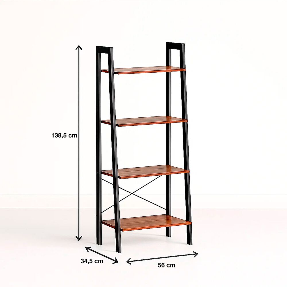 Estanter&iacute;a Industrial Loft Rack 4 Pisos 34,5x56x138.5 image number 3.0