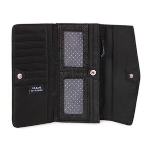 Billetera De Mujer Serena Negra Nautica