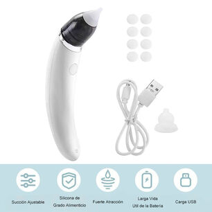Aspirador Nasal Electrico Para Bebe Saca Mocos Recargable