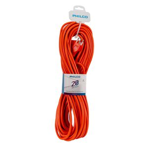 Extension Alargador 20mts 2500w Naranjo Xt50
