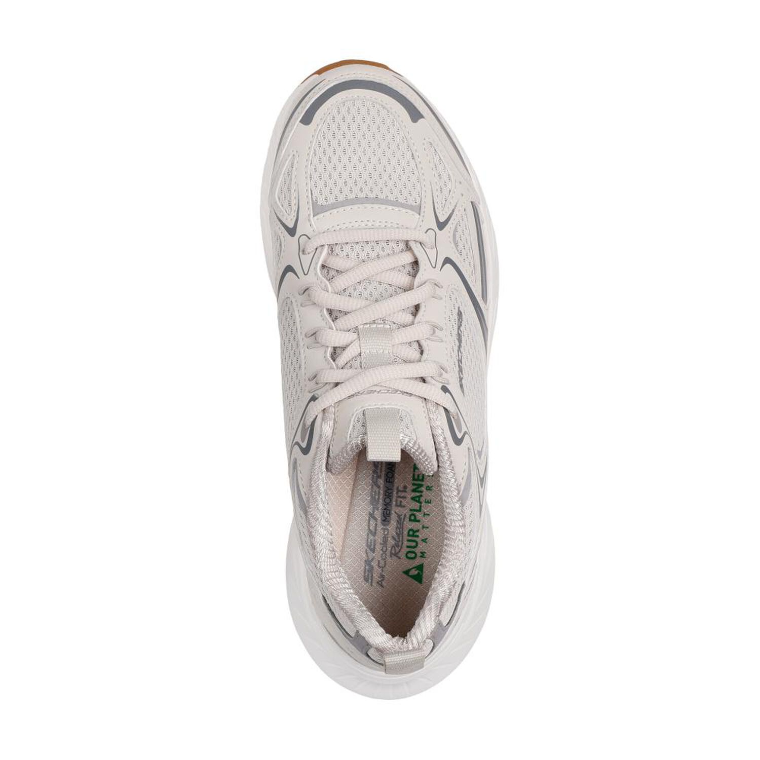 Zapatilla Urbana Mujer Skechers EDGERIDE-SILVER ECLIPSE NATURAL image number 1.0