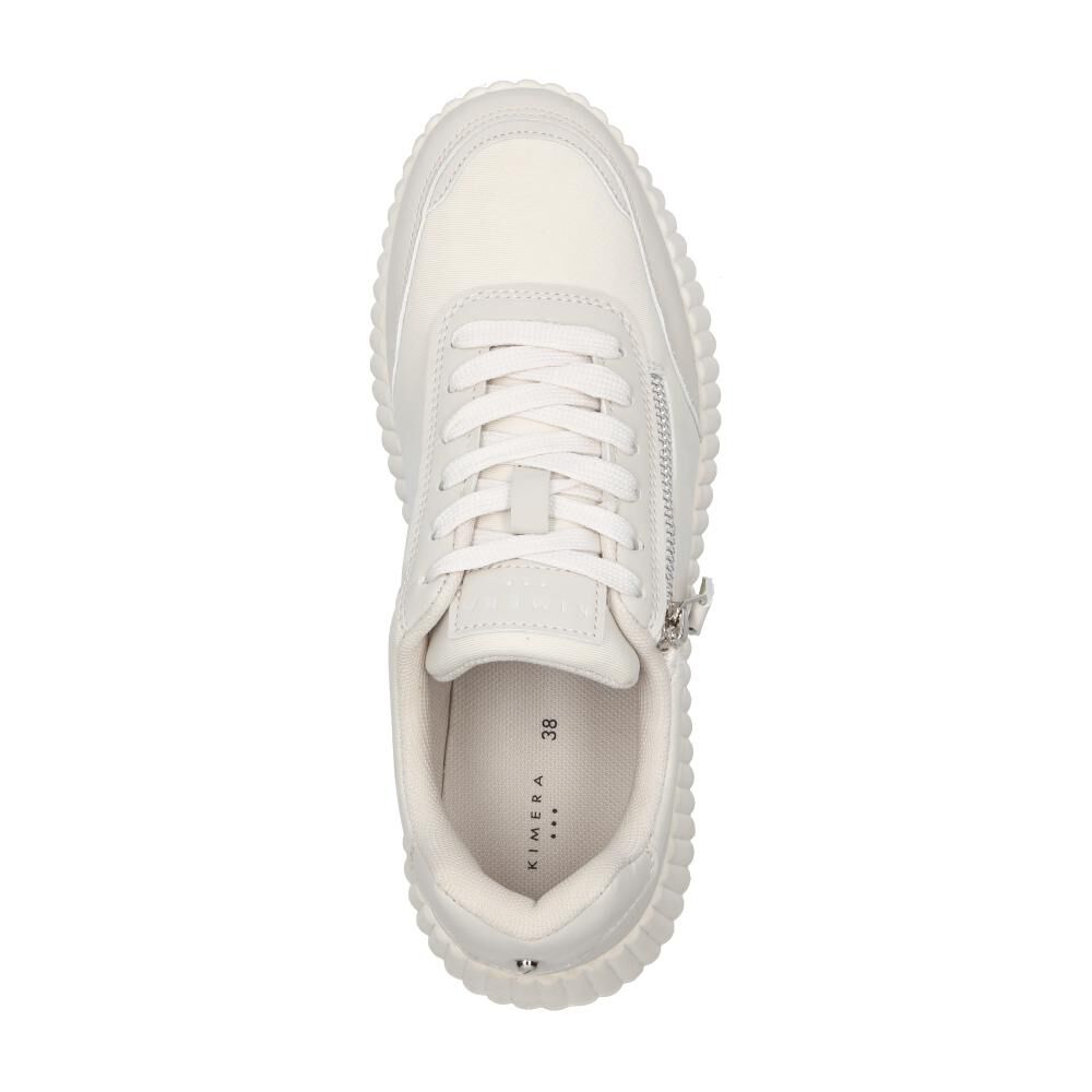 Zapatilla Urbana Mujer Kimera Beige image number 4.0