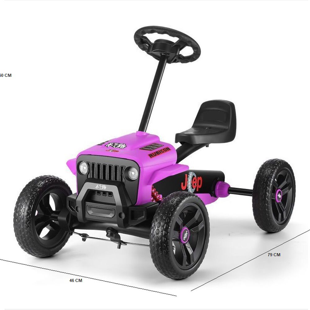 Gokart Racing Con Protector A Pedales Lila image number 2.0