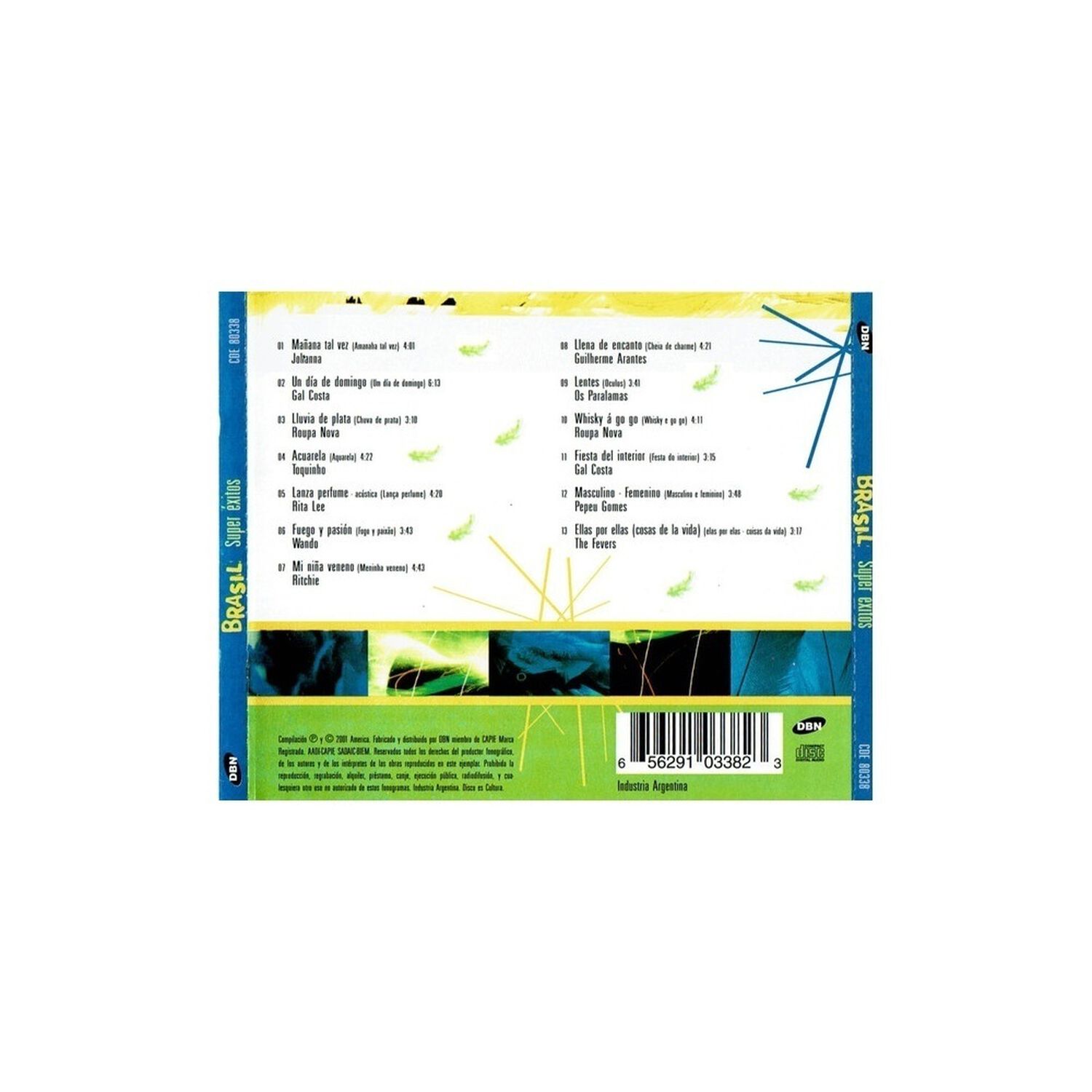Brasil - Super Exitos - Brasil - Super Exitos/varios Artistas | Cd image number 1.0