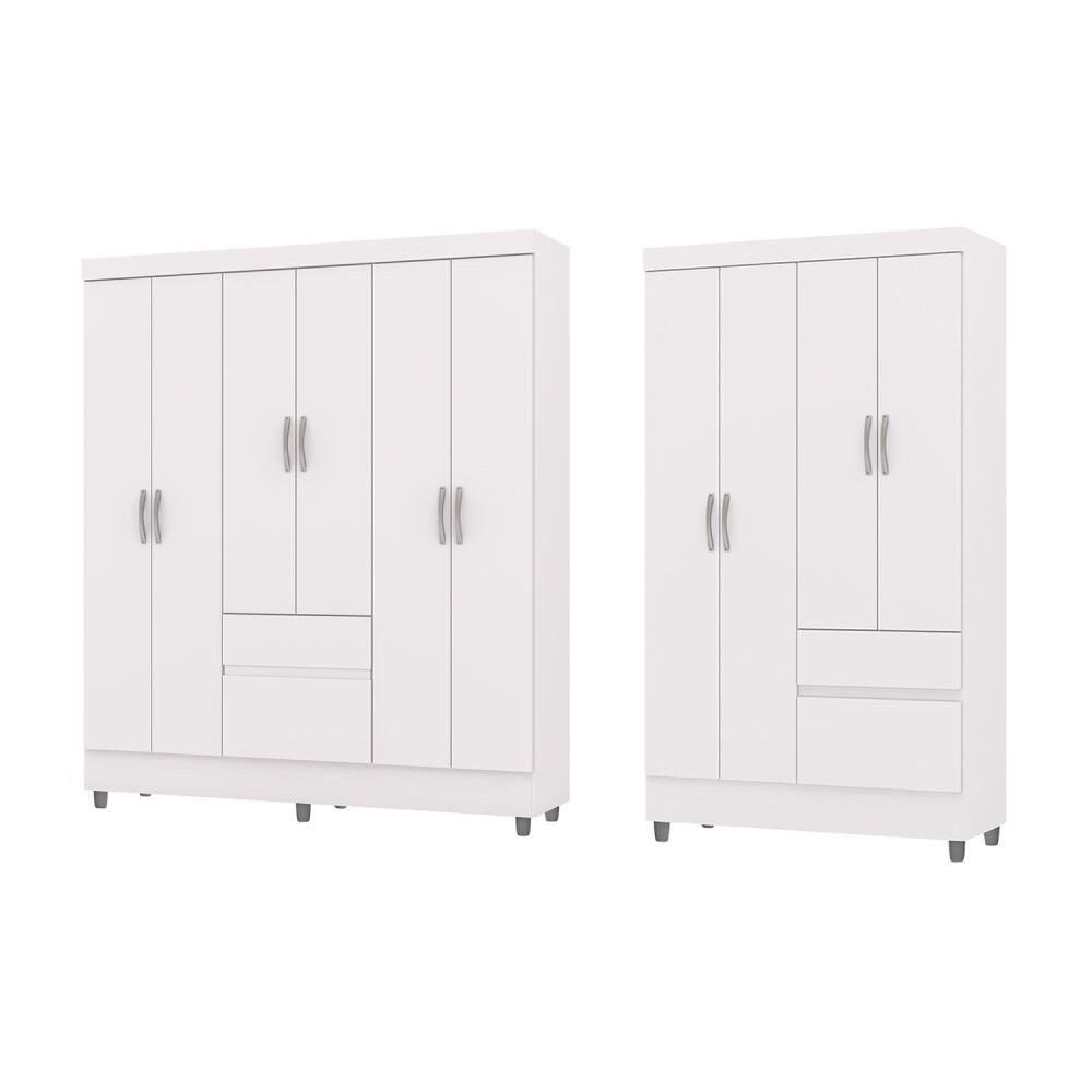 Combo Closet Vekkahome Ideal 6 Puertas + 4 Puertas 271156+271184 image number 0.0