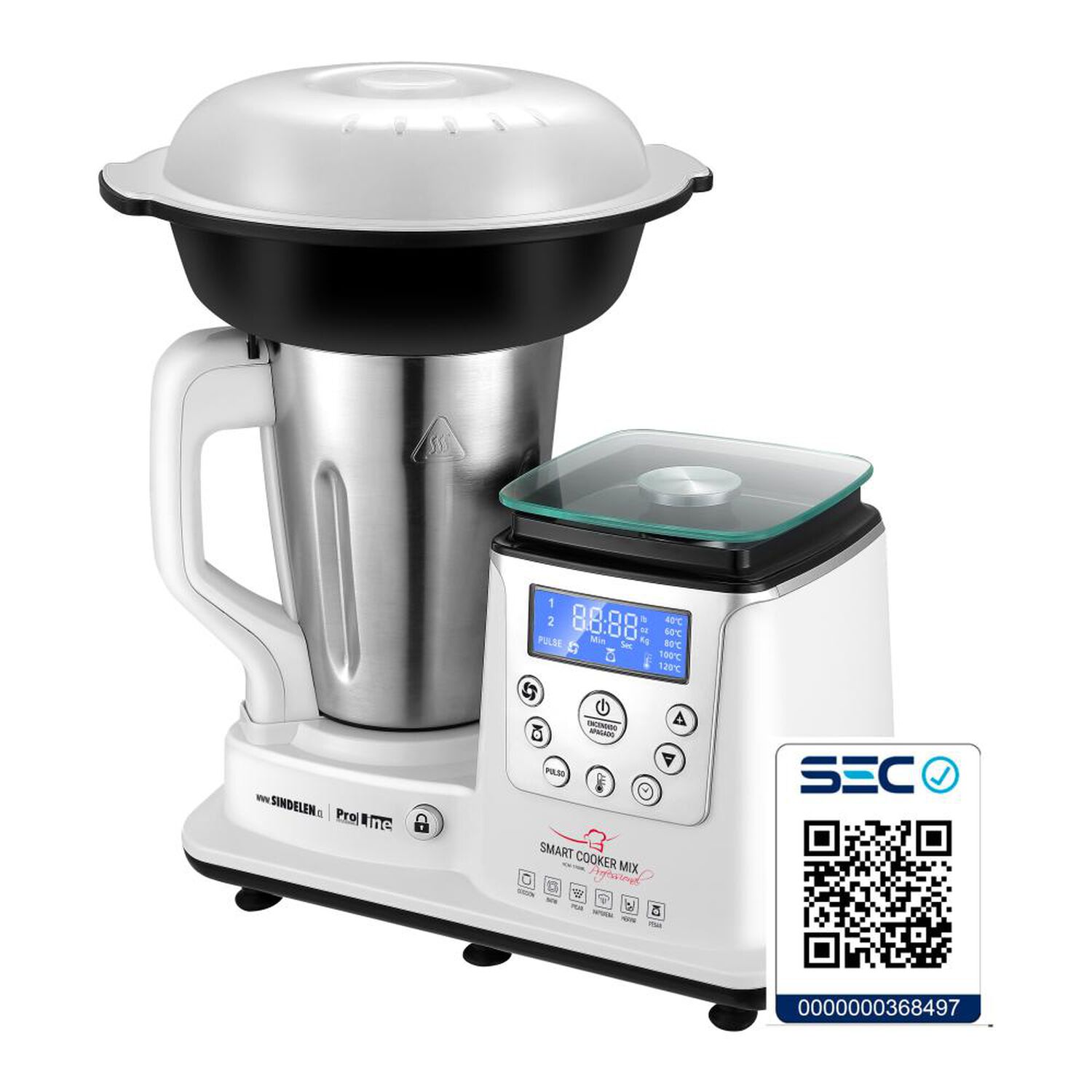 Robot de Cocina Sindelen RCM-1700BL / 1.7 Litros image number 1.0