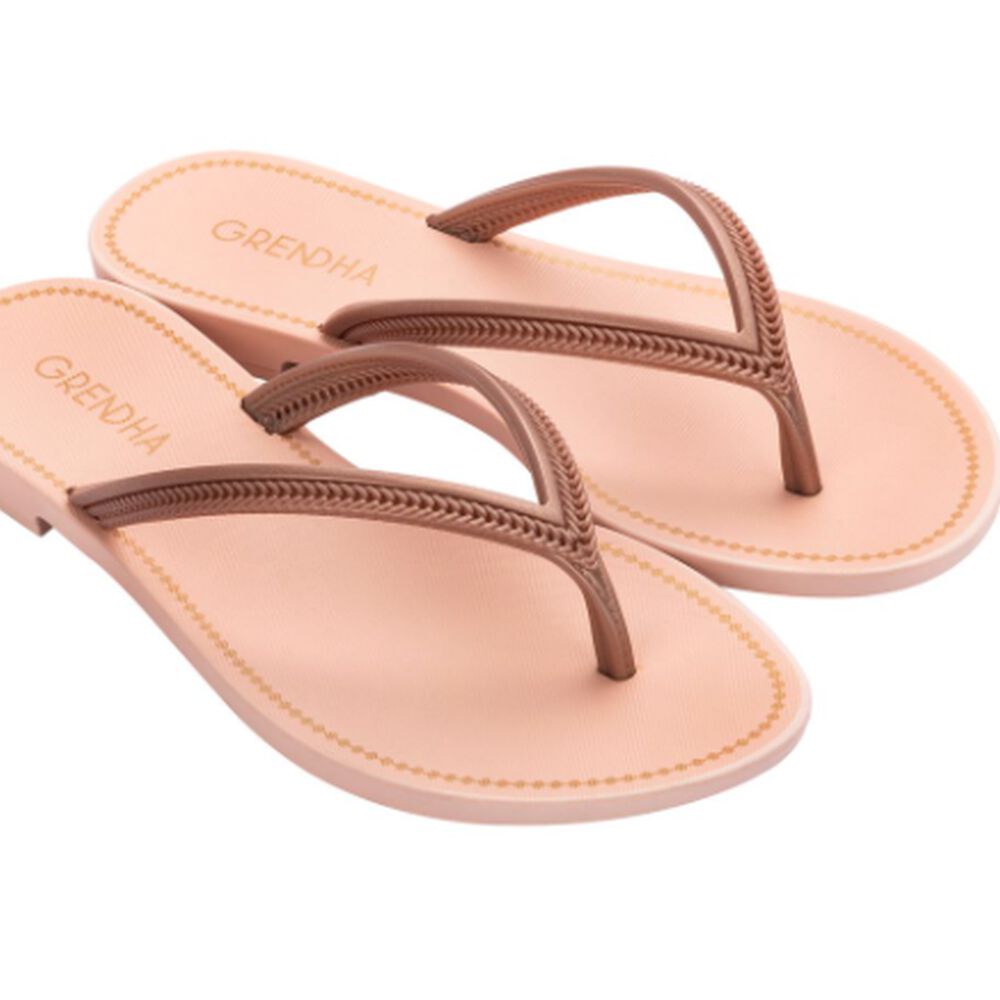 Sandalia Mujer Beige Acai 3116 Grendha image number 0.0