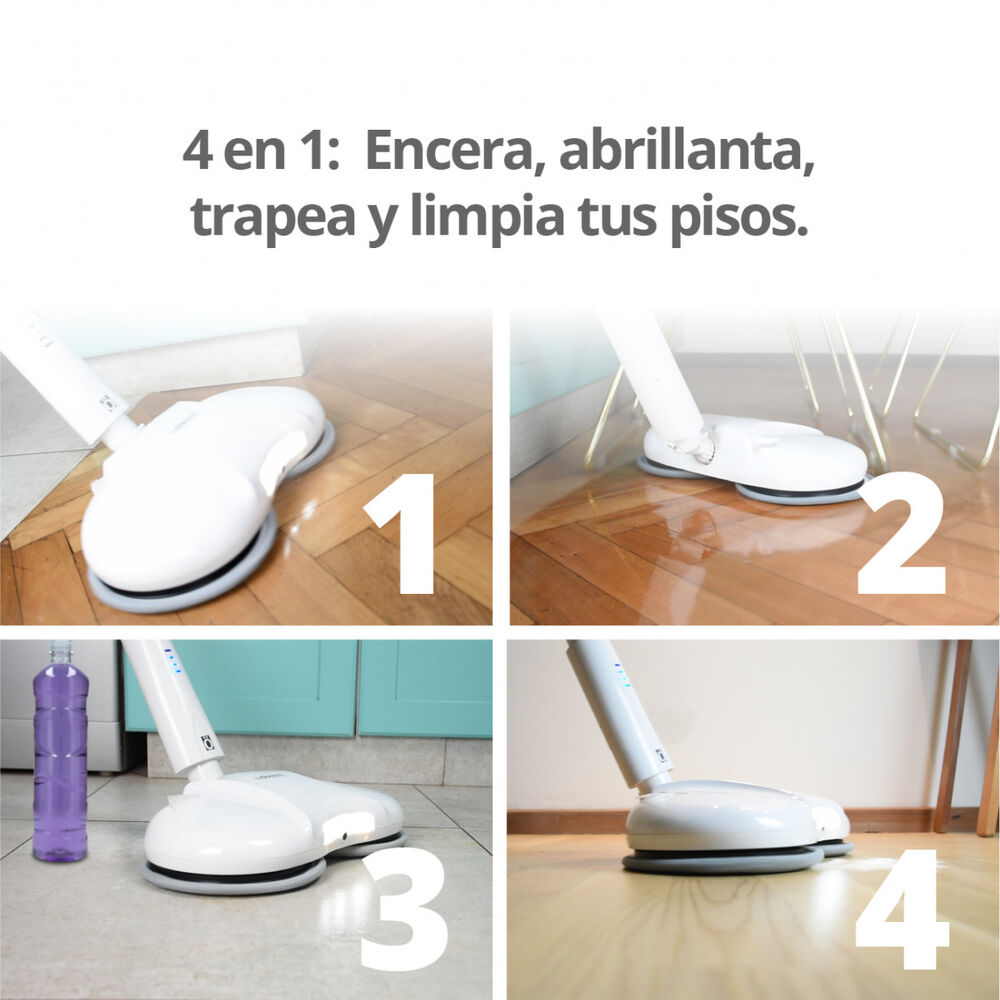 Enceradora, Pulidora Y Mopa Inal&aacute;mbrica Thor Spin Bot 4x image number 3.0