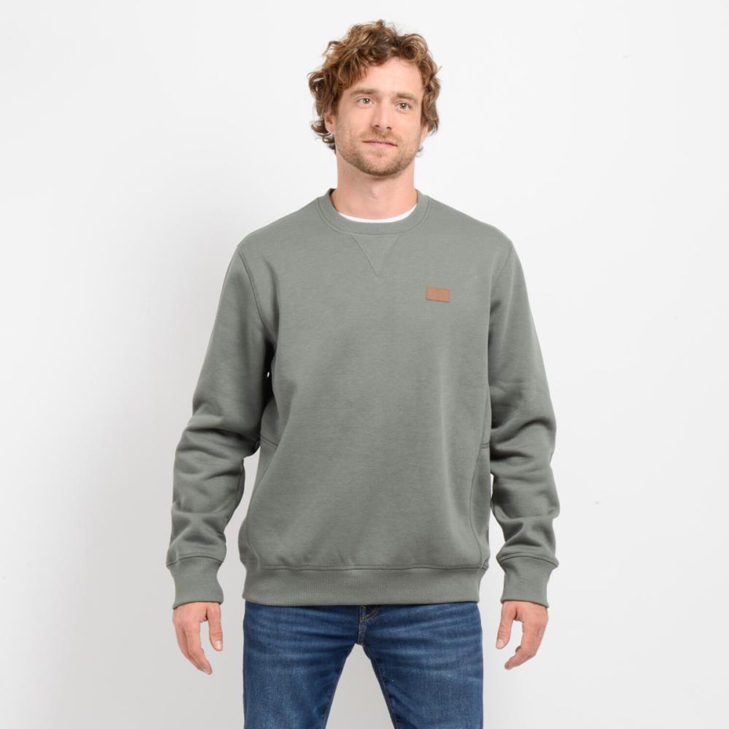Poler&oacute;n Liso Cuello Redondo Hombre O'neill image number 0.0