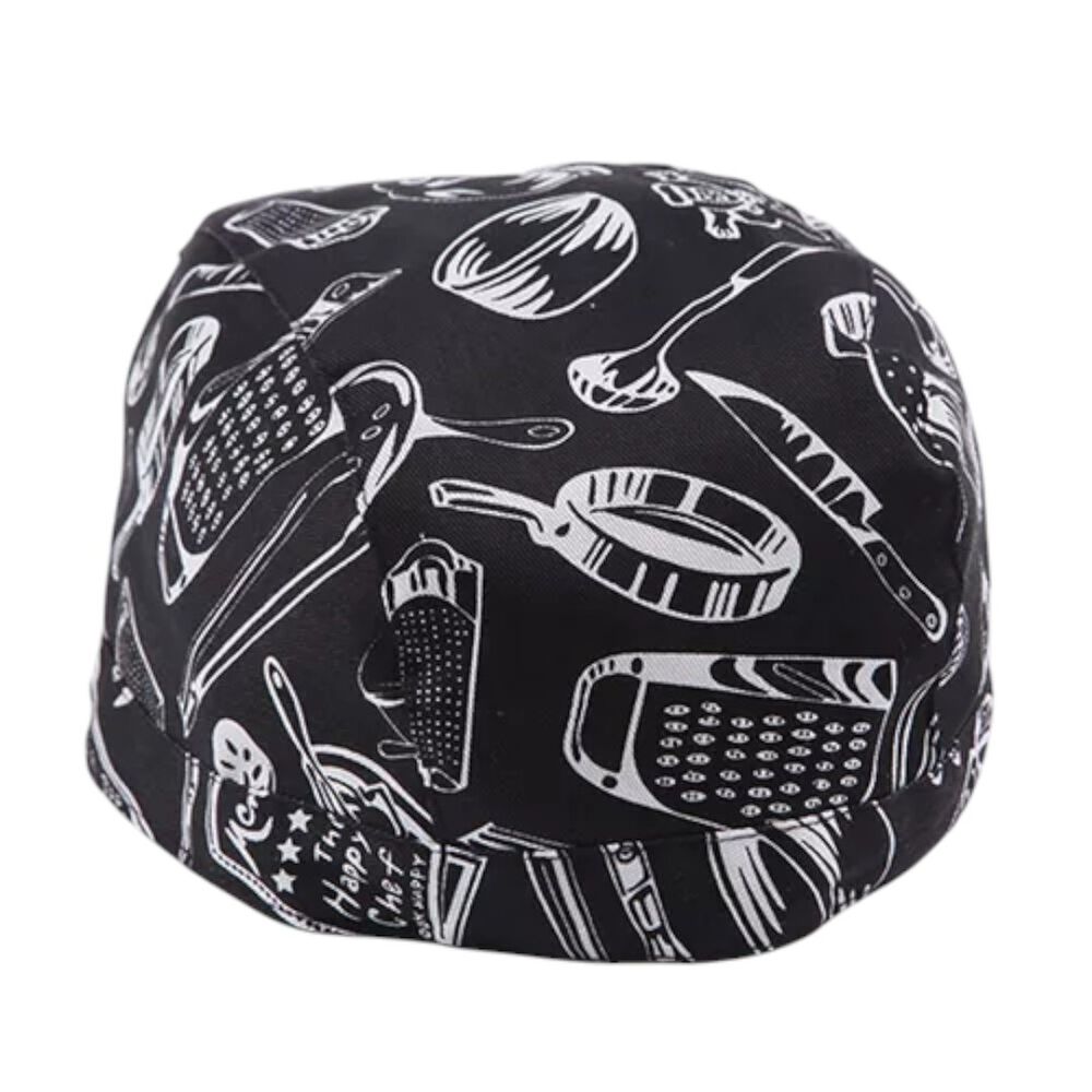 Gorro O Bandana De Cocina Chef Con Lazo Amarrable image number 8.0