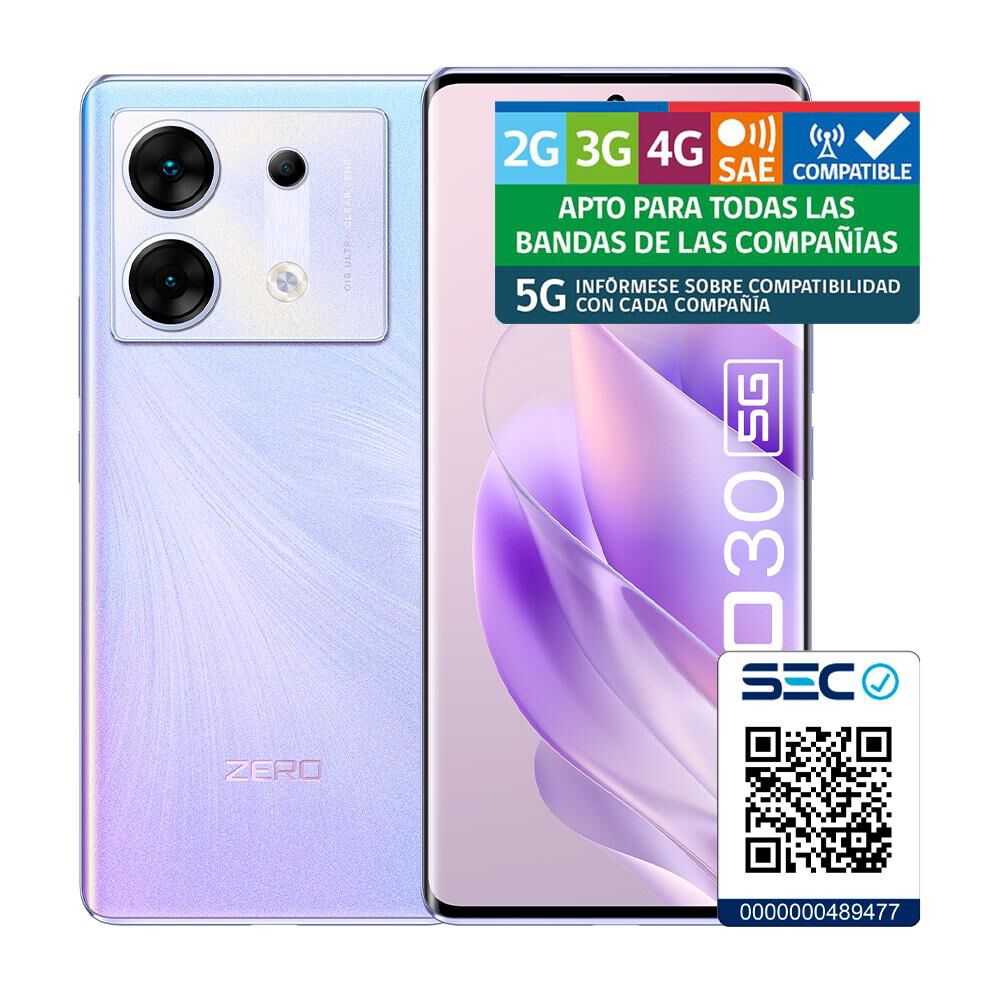 Smartphone Infinix Zero 30 / 5G / 256 GB / Liberado image number 6.0