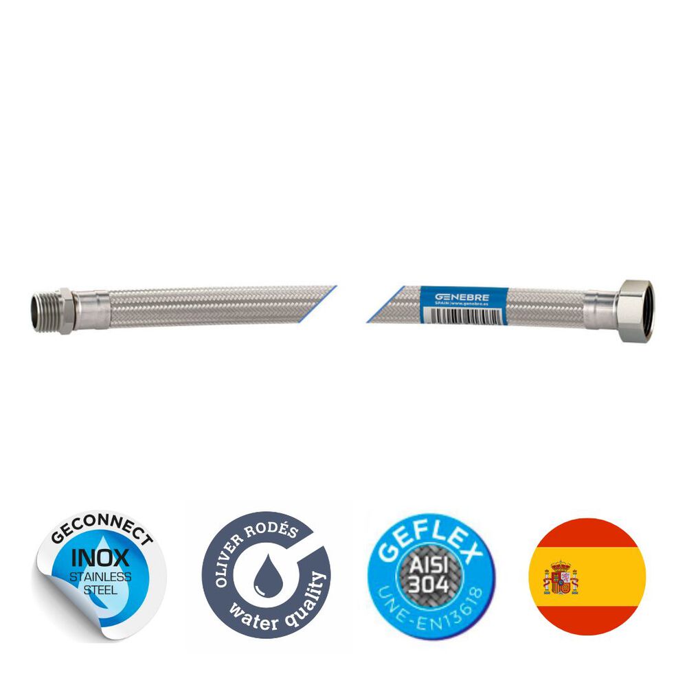 Conexión Flexible Geflex Dn13 1/2" 40cm Genebre image number 1.0
