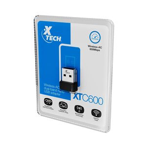 Adaptador Usb Nano Ac600 Dual Band Xtc-600