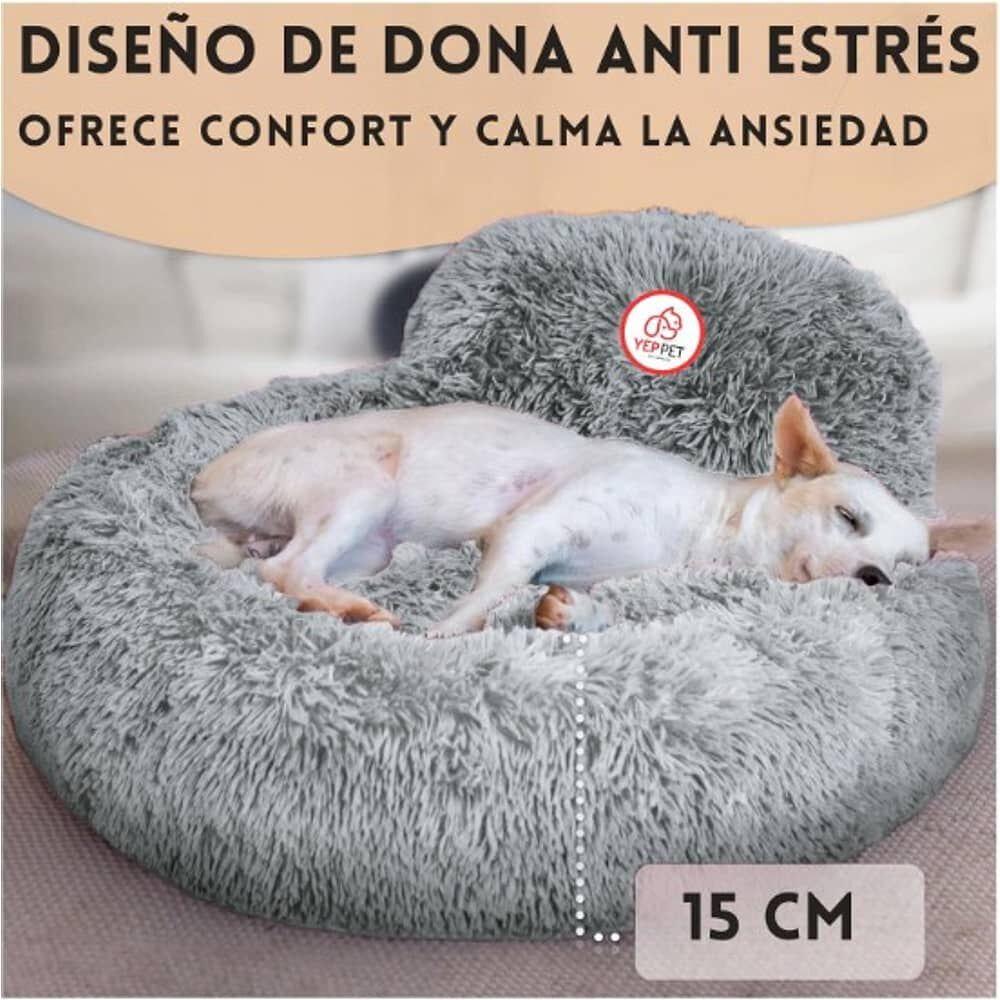 Cama Mascota Grande Yep Pet Perro L Antiestr&eacute;s Y Ronquido image number 2.0