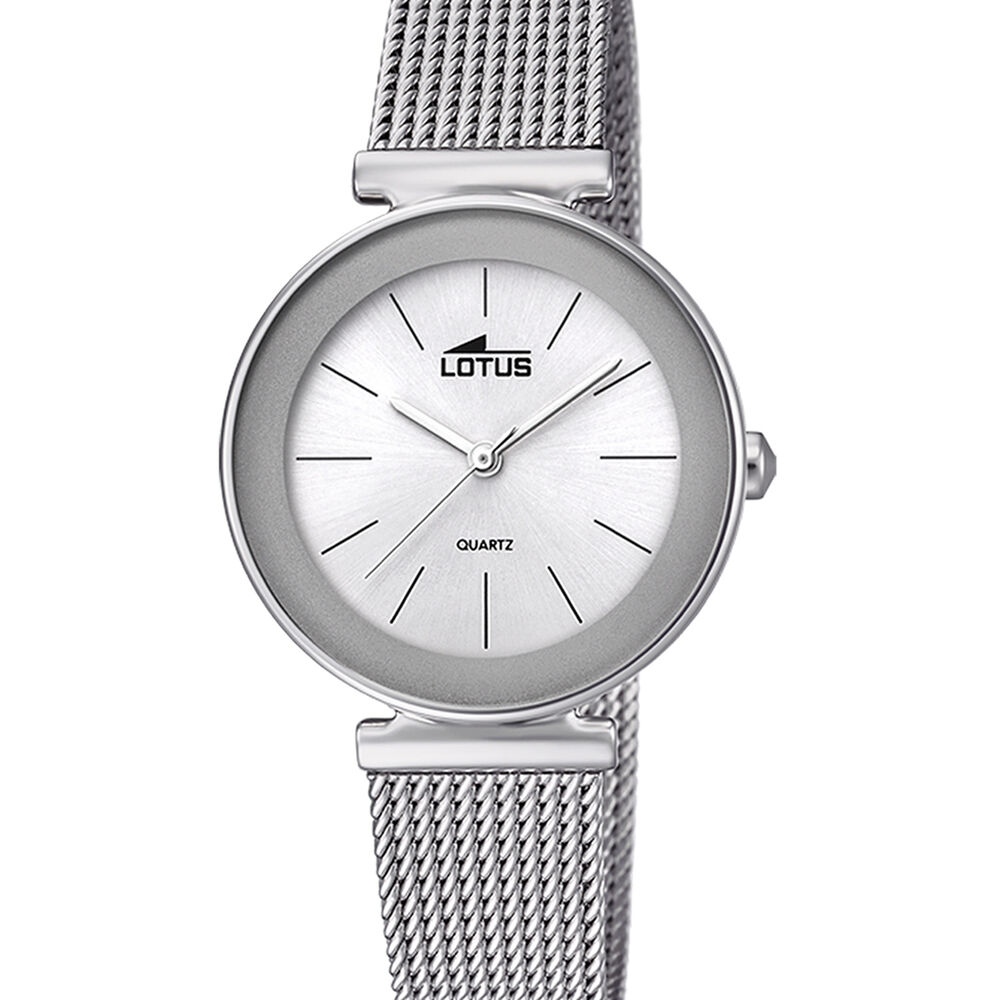 Reloj 18434/1 Lotus Blanco Mujer Minimalist image number 0.0