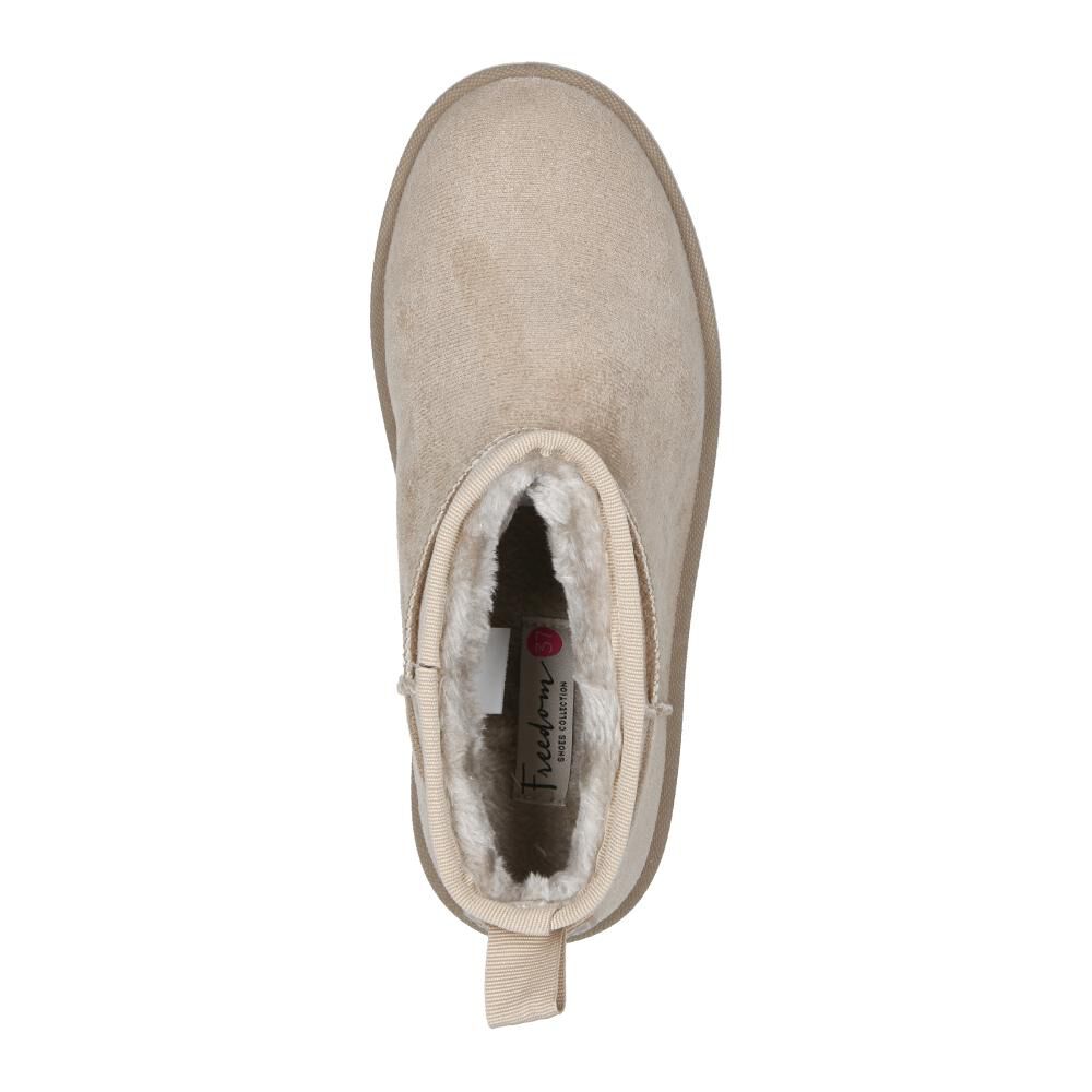 Bota Mujer Freedom Beige image number 4.0