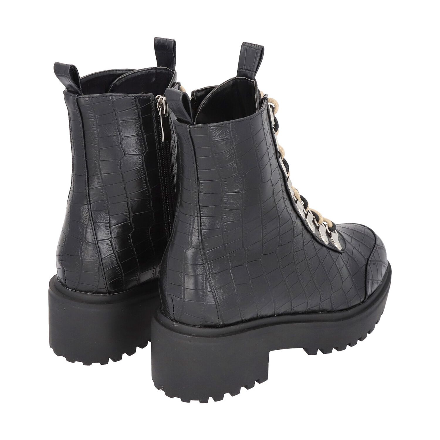 Botin Mujer Negro London 45 Police image number 4.0