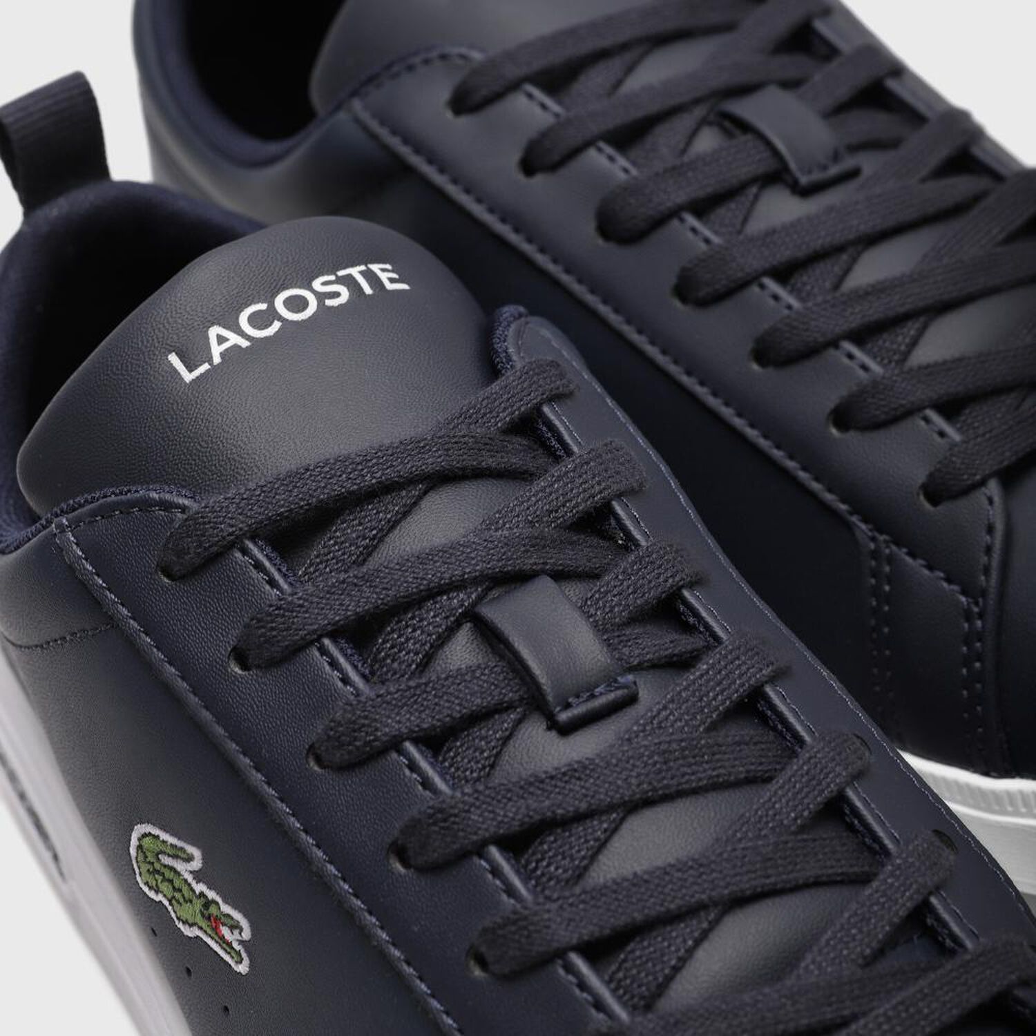 Zapatilla Urbana Hombre Lacoste Court Base Azul Marino image number 5.0