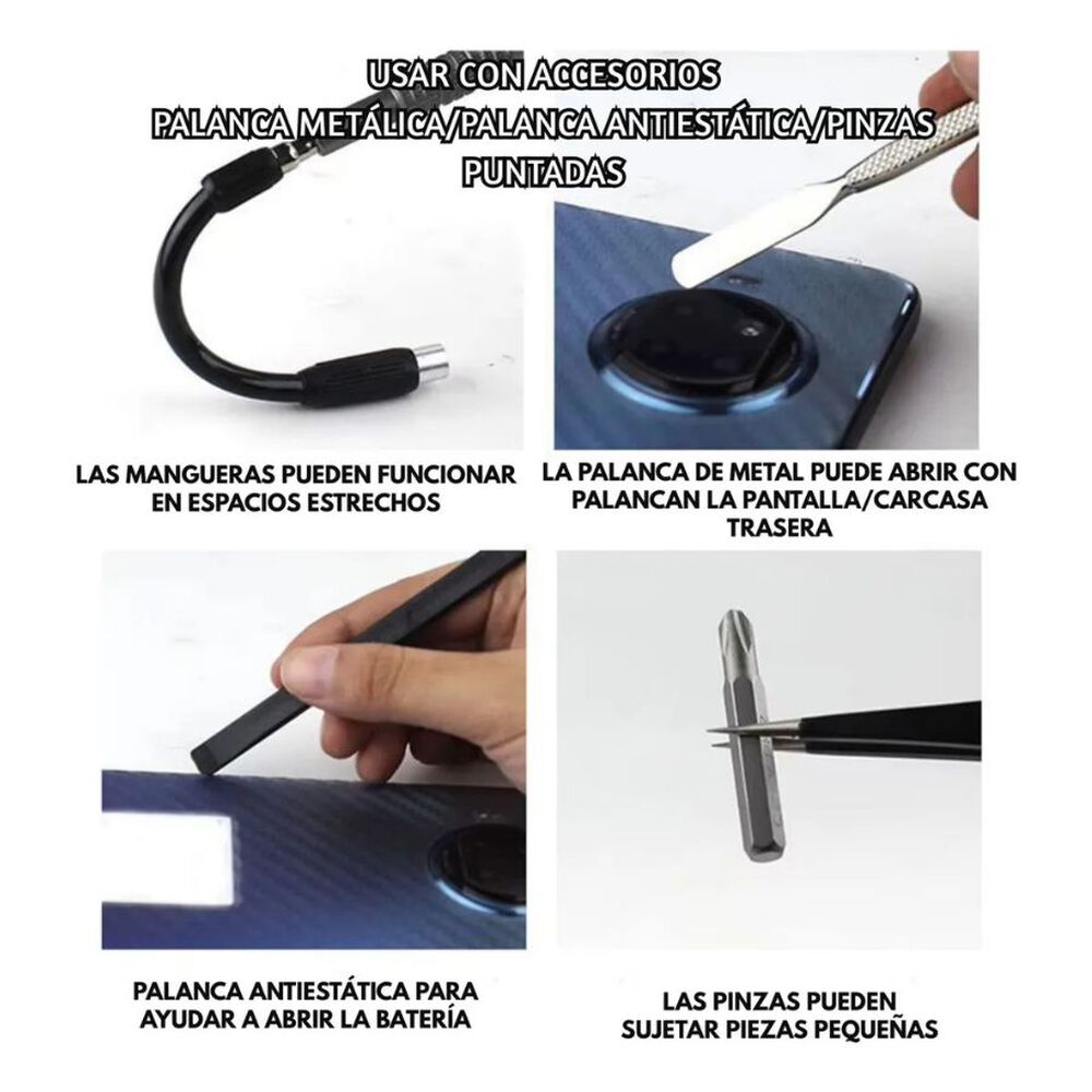 Juego Destornilladores Precisi&oacute;n 26 En 1 Magn&eacute;tico Profesional image number 5.0