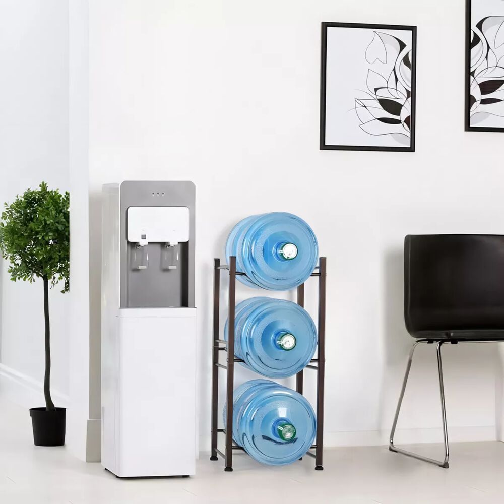 Organizador Estante Rack 3 Botellones Agua 20 L Blanco image number 4.0