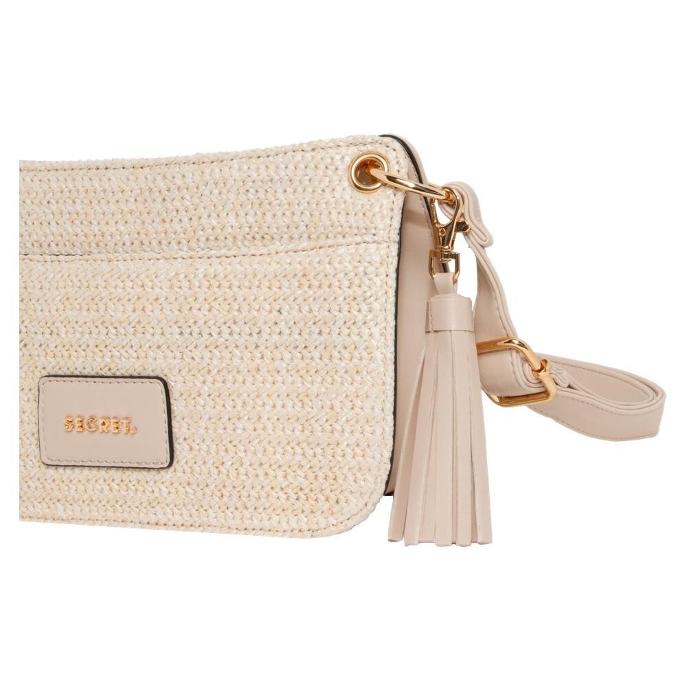 Bandolera Secret Ankara Sc6 Xs Beige image number 4.0