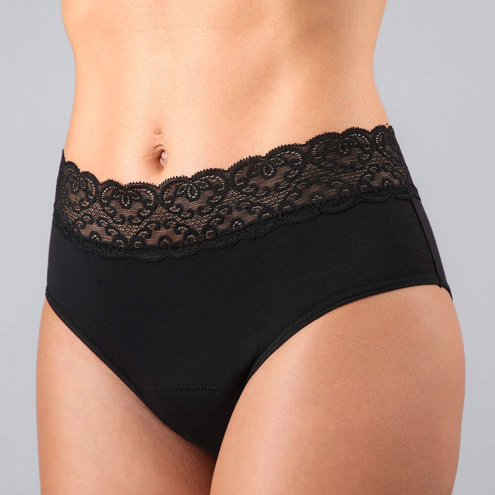 Calzon Menstrual Flujo Abundante Lace 25037-2 image number 0.0
