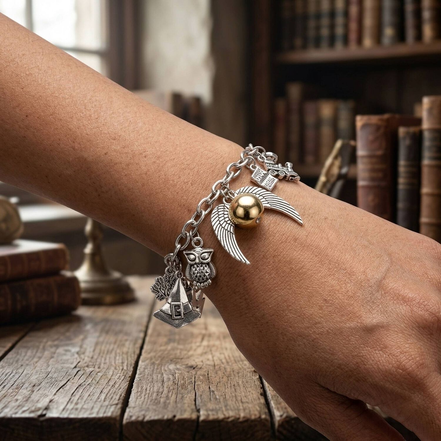 Pulsera 12 Dijes Hp Harry Snitch image number 3.0